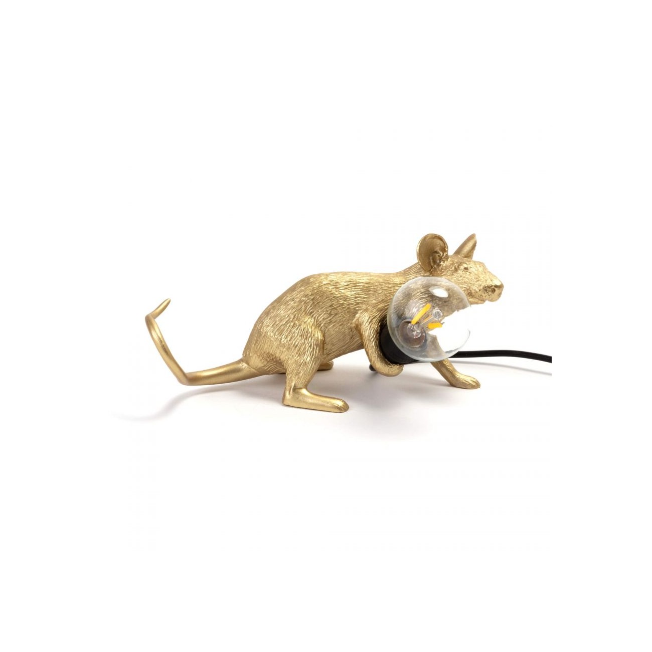 SELETTI Lampe - Souris Or