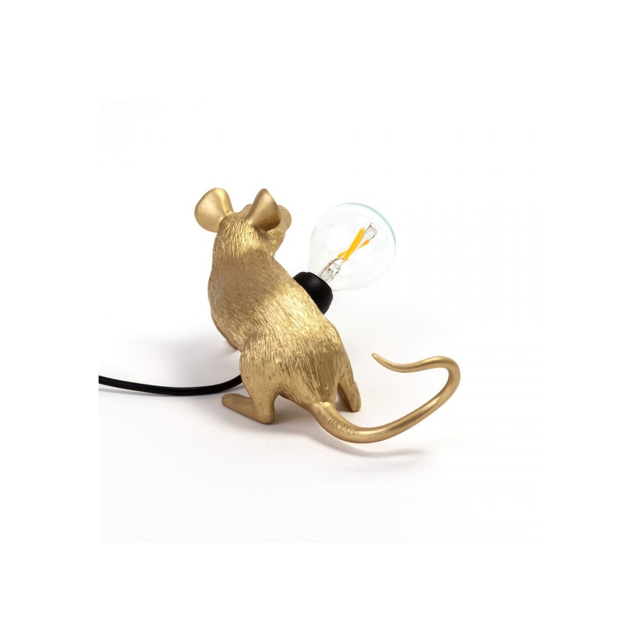 SELETTI Lampe - Souris Or