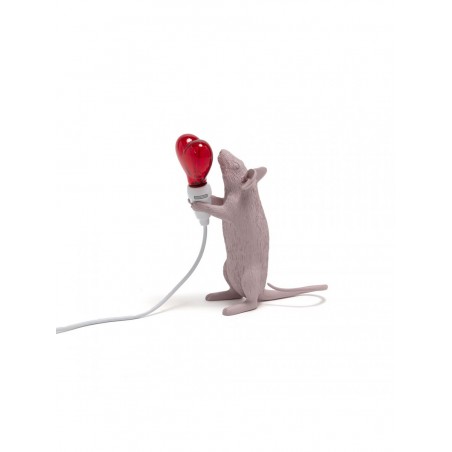 SELETTI Lampe Souris - Love Edition