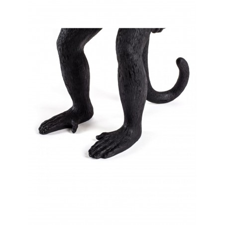 SELETTI Floor lamp - Black Monkey