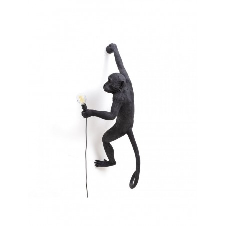 SELETTI right wall lamp - Black Monkey