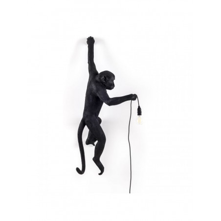 SELETTI Wall lamp on the left - Black Monkey