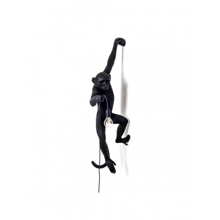 SELETTI Applique murale à gauche - Singe Noir