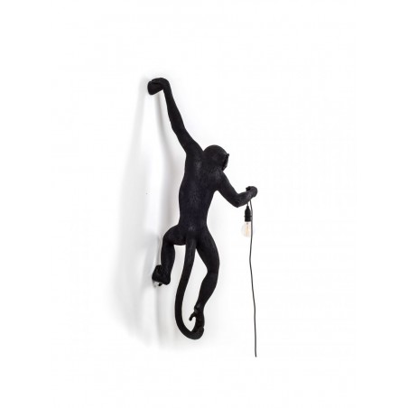 SELETTI Wall lamp on the left - Black Monkey