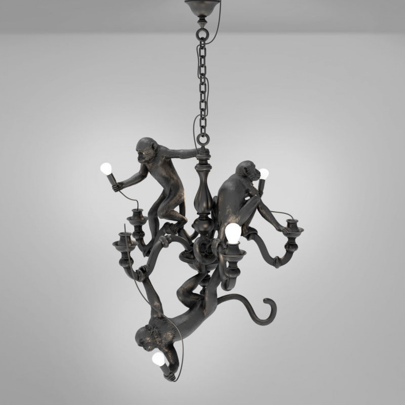 SELETTI Chandelier - Monkey