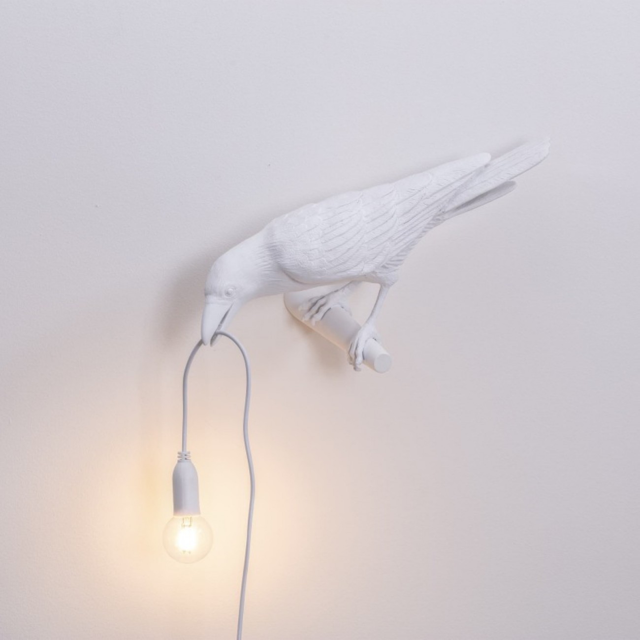 SELETTI Lampe - Oiseau Looking à gauche