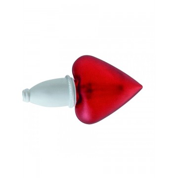 SELETTI Bulb - Red Heart