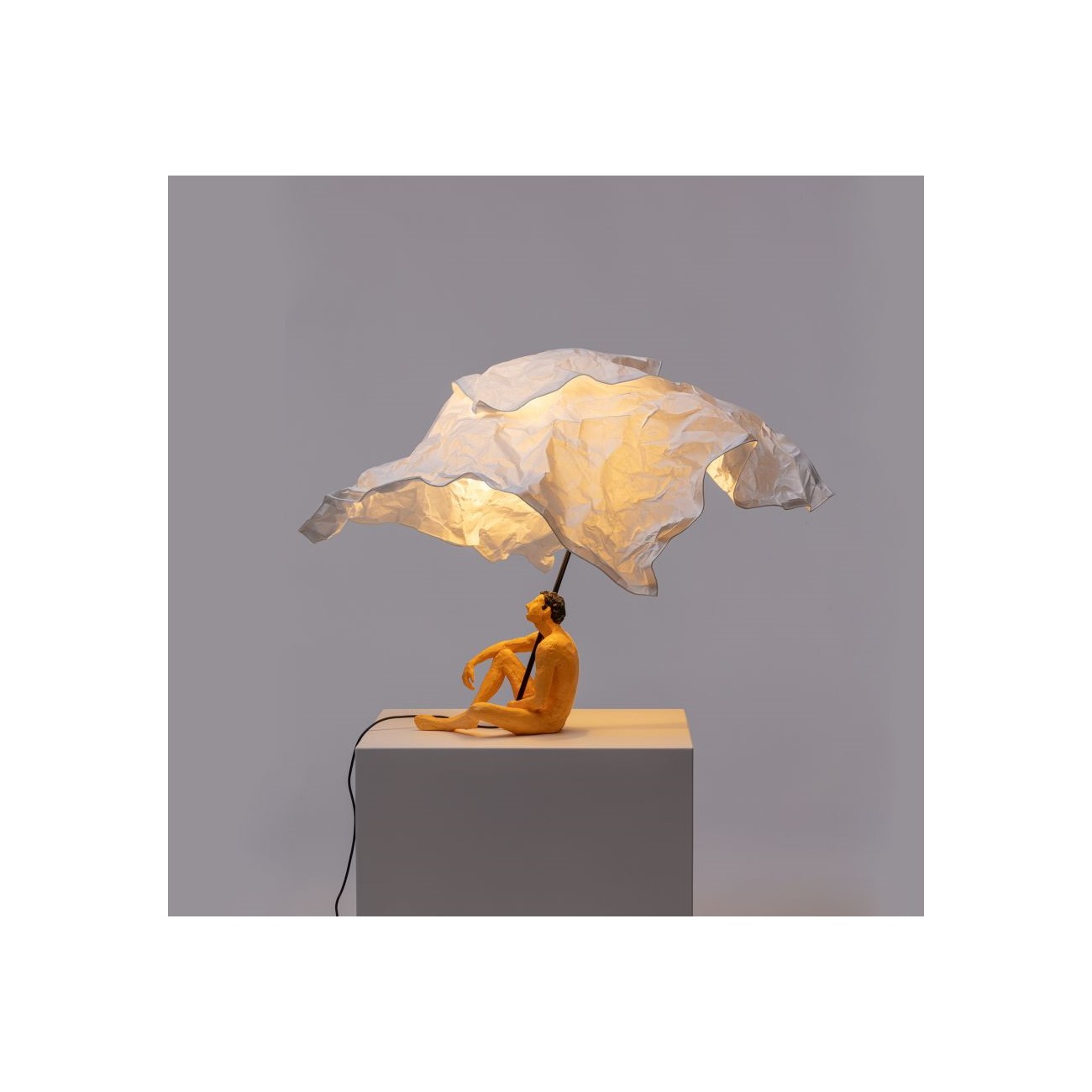 SELETTI "Love is a verb" lamp - Roby