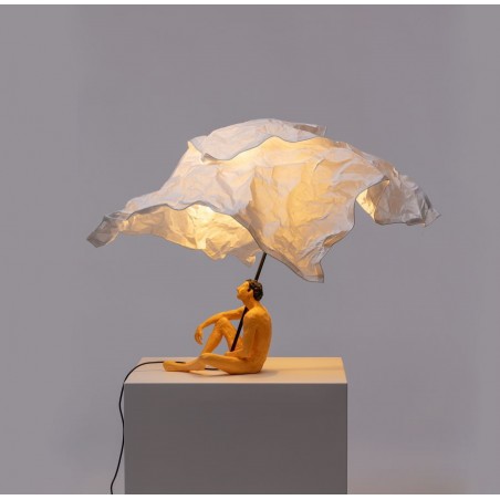 SELETTI "Love is a verb" lamp - Roby