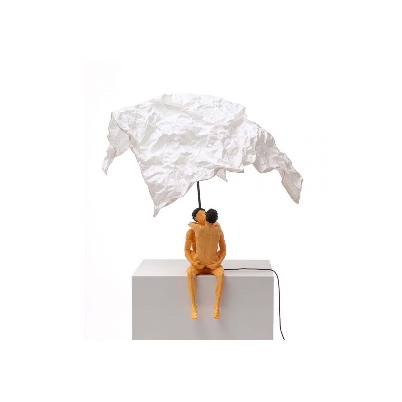 SELETTI "Love is a verb" lampe - Max & Roberta