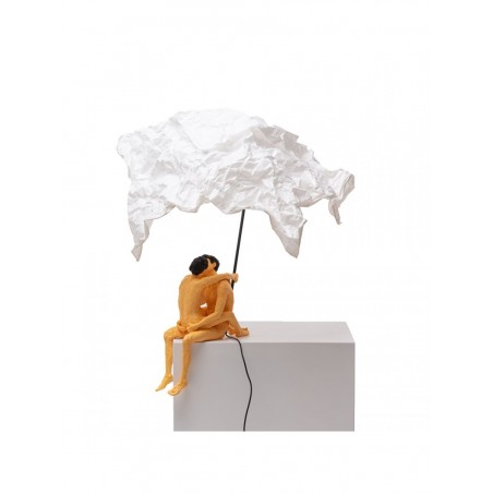 SELETTI "Love is a verb" lampe - Max & Roberta