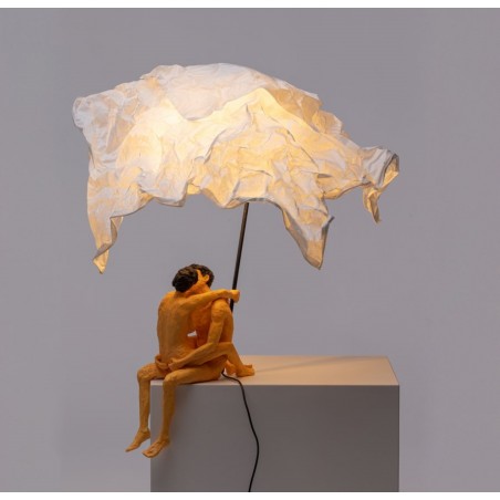 SELETTI "Love is a verb" lamp - Max & Roberta