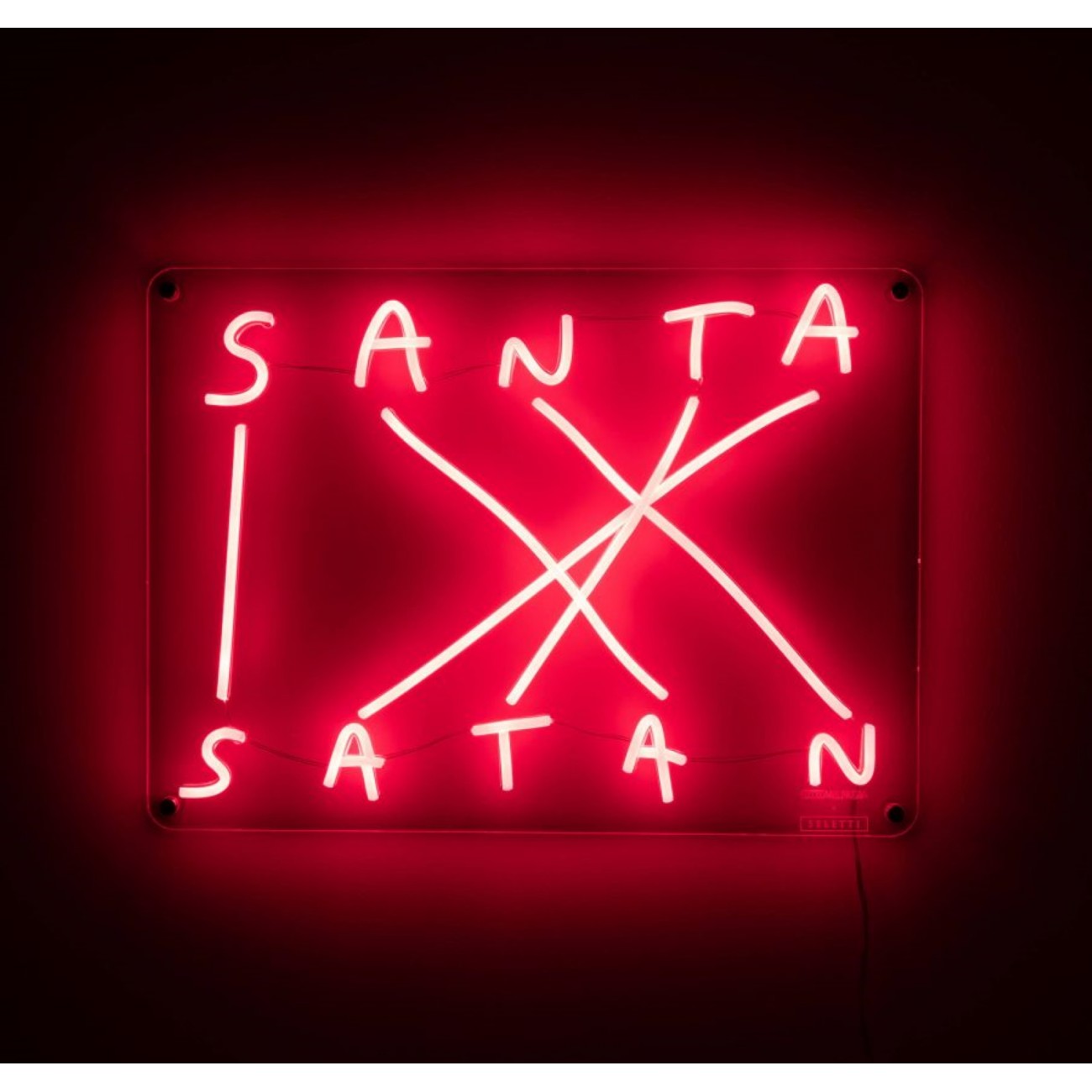 SELETTI LED lamp - Santa Satan