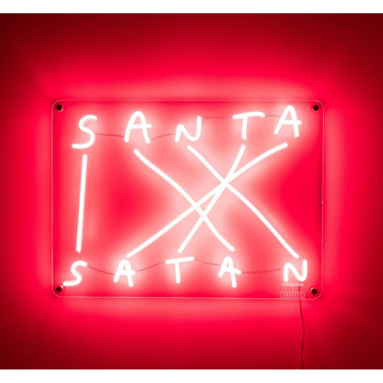 SELETTI lampe LED - Santa Satan