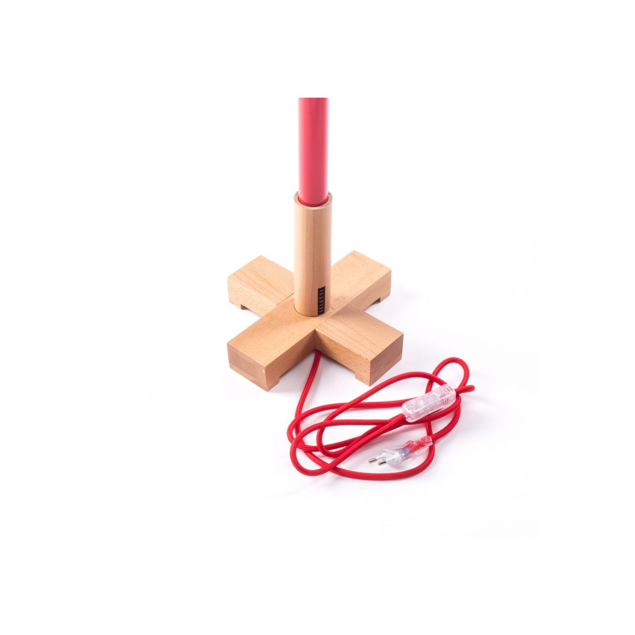 SELETTI lampada led Linea - Rosso