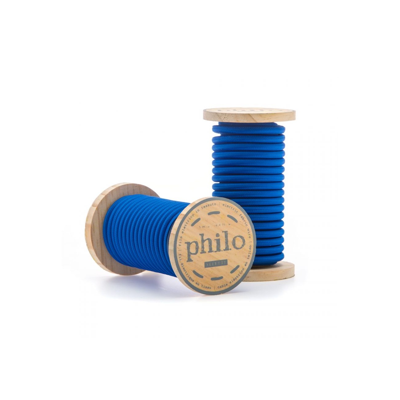SELETTI câble électrique Philo - Bleu