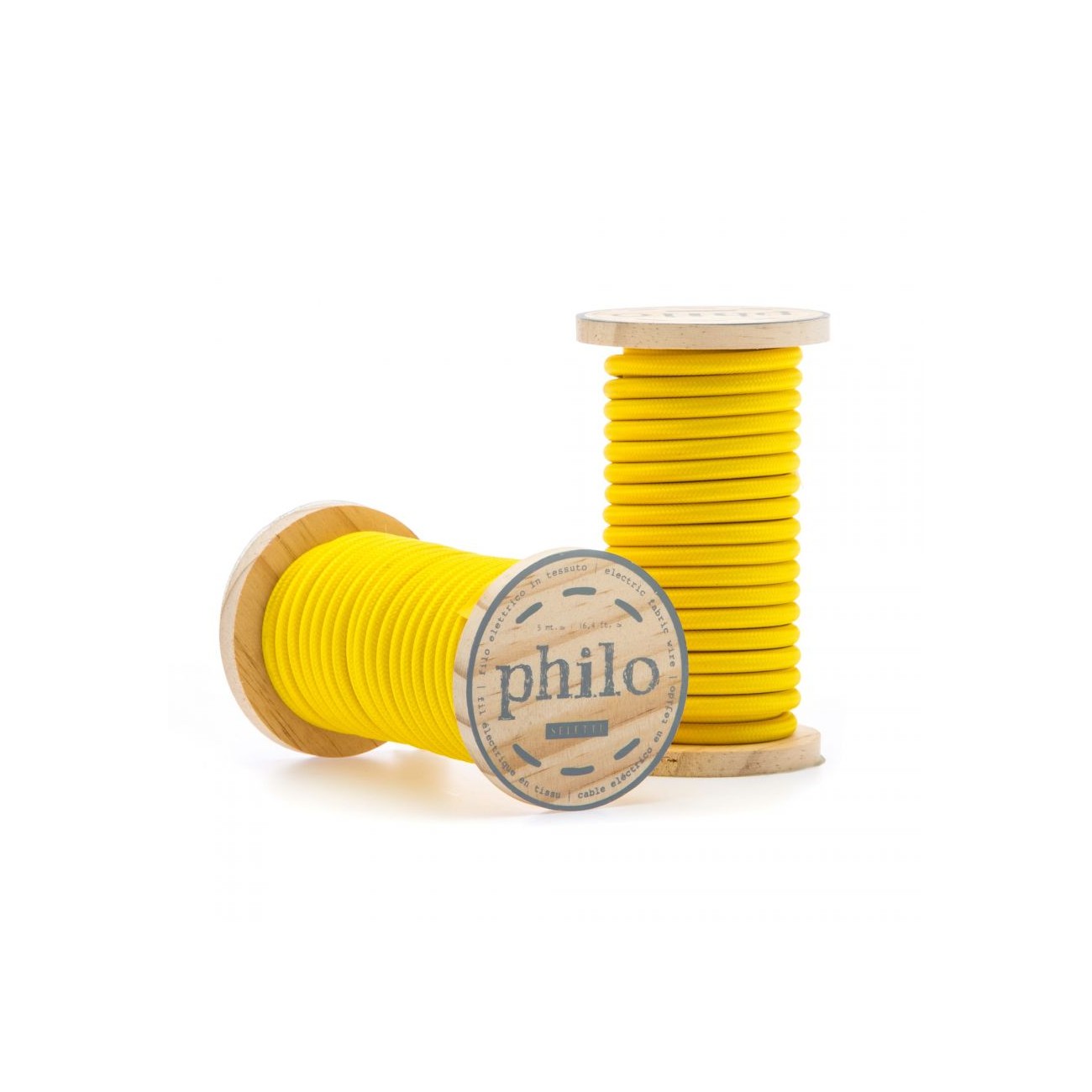 SELETTI electric cable Philo - Yellow