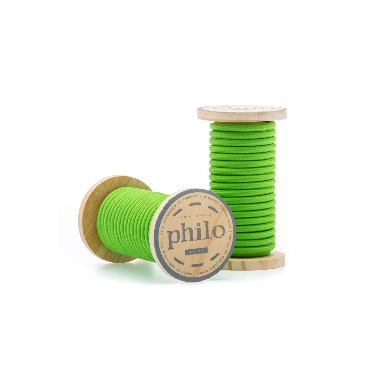 SELETTI electric cable Philo - Green