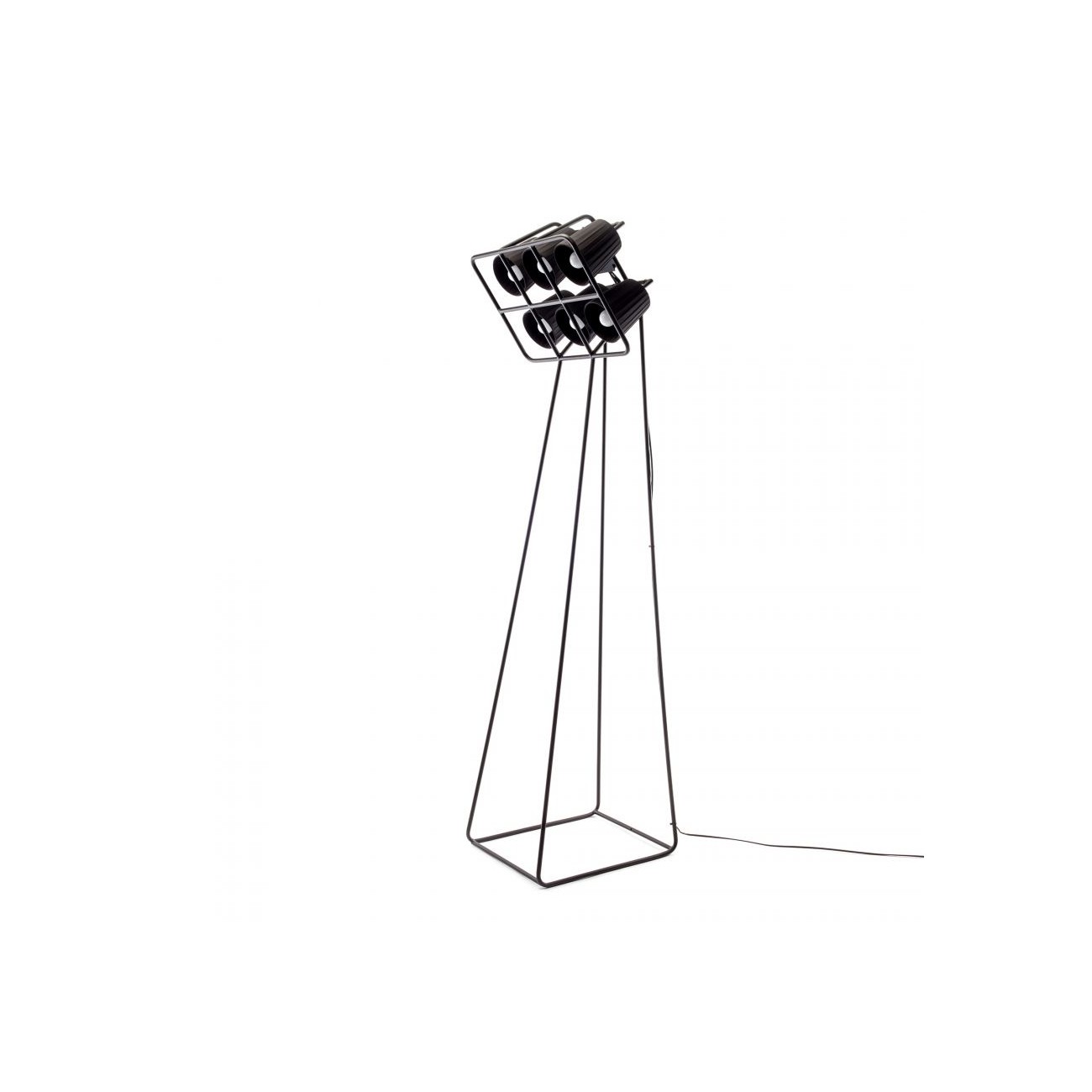 SELETTI lampadaire - Multilamp Noir