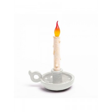 SELETTI lampe de table - GRIMM Blanc