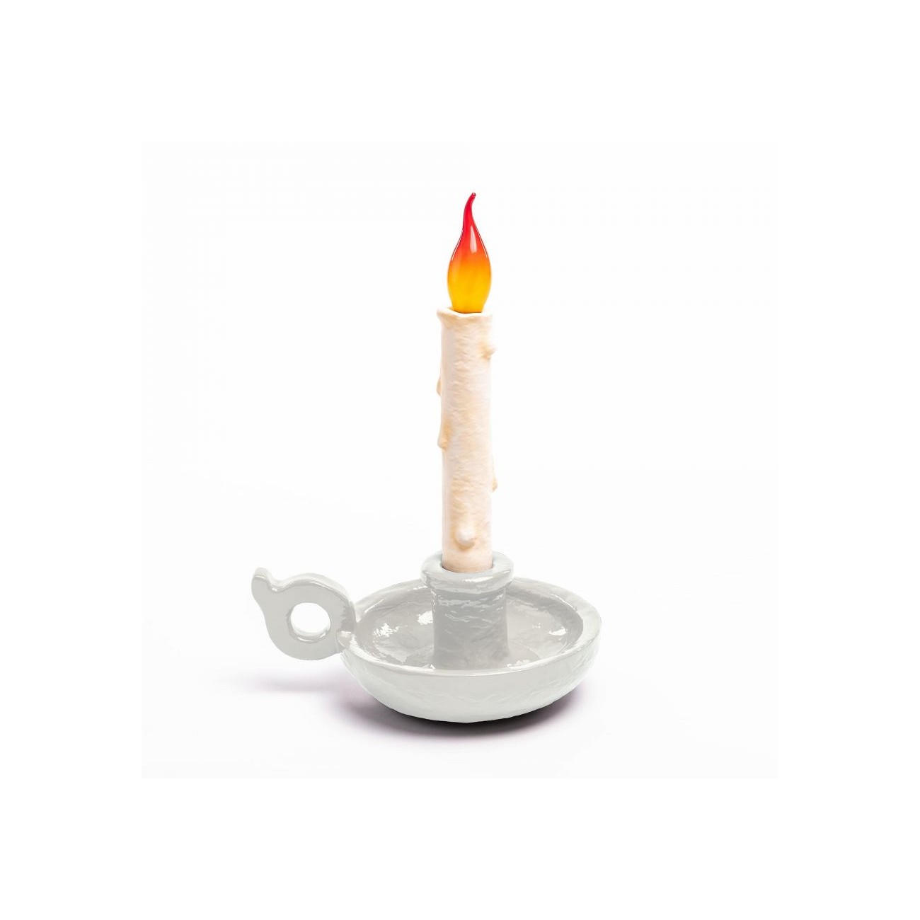 SELETTI table lamp - GRIMM White