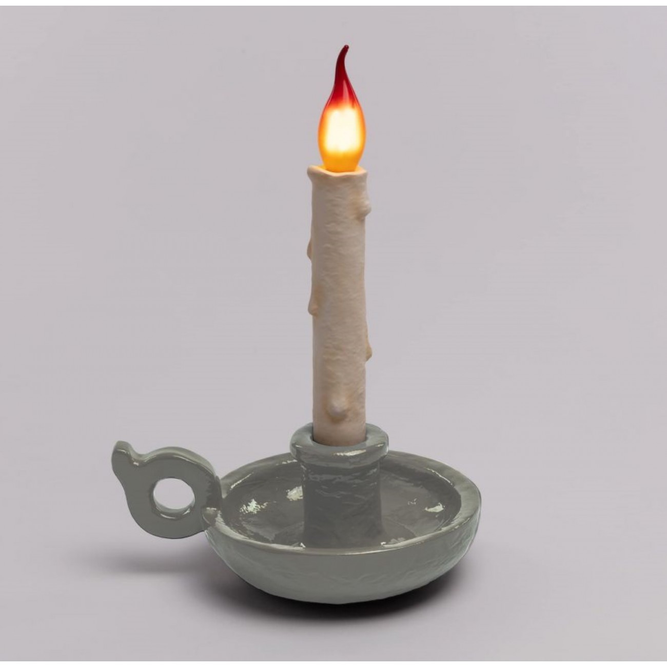 SELETTI table lamp - GRIMM Grey