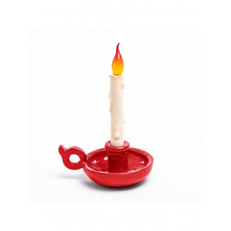 SELETTI lampe de table - GRIMM Rouge