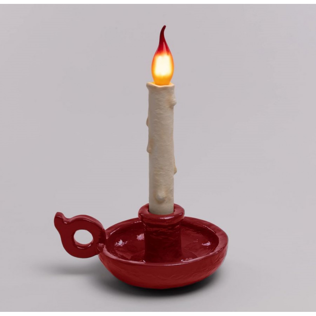 SELETTI lampe de table - GRIMM Rouge