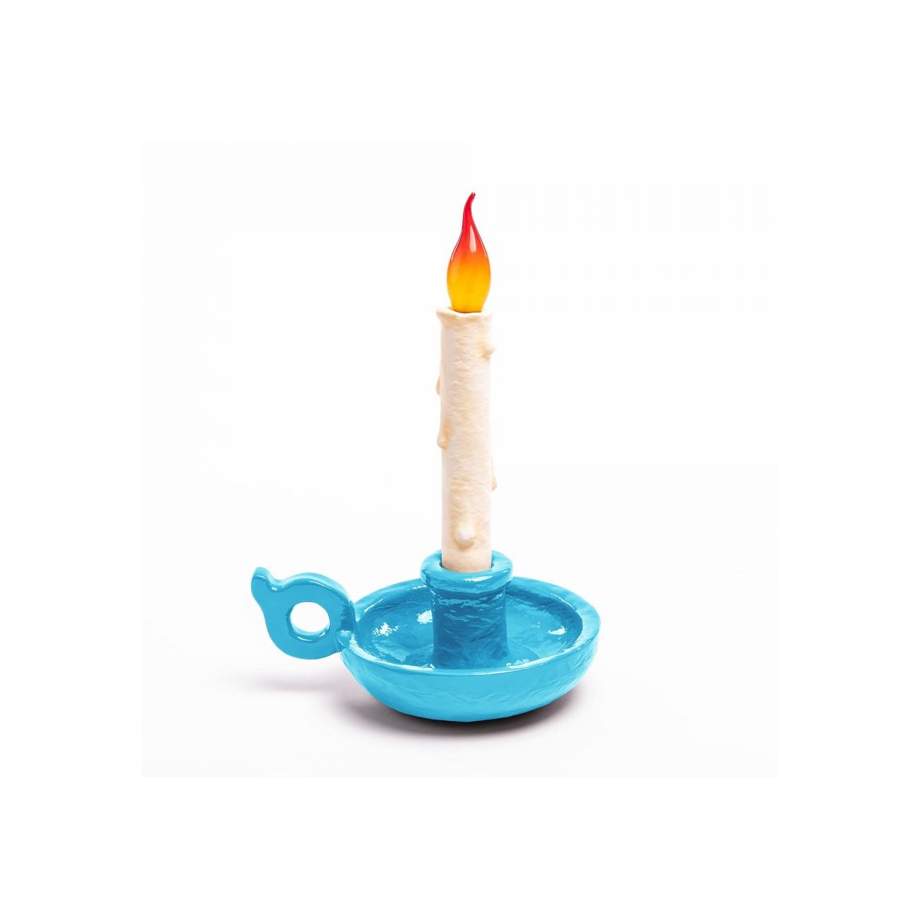 SELETTI lampe de table - GRIMM Bleu