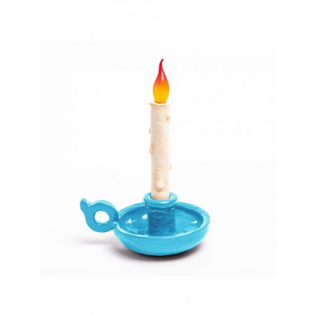 SELETTI table lamp - GRIMM Blue