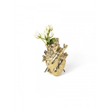 SELETTI Love in Bloom - Vaso Oro