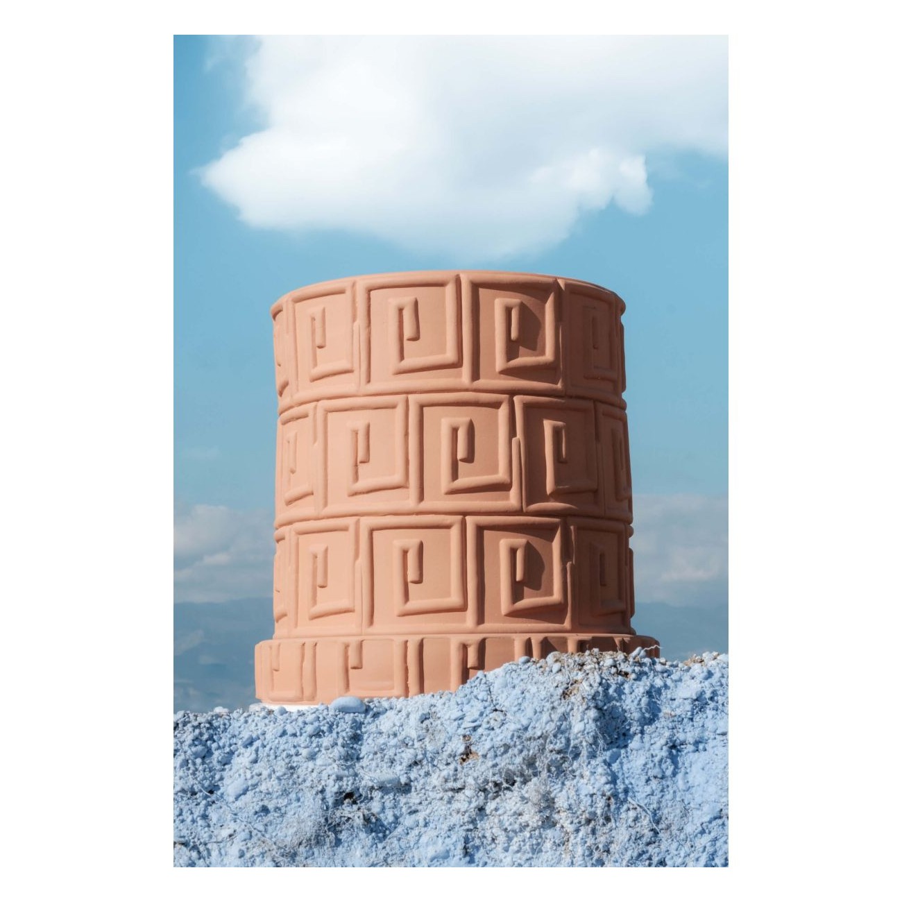 SELETTI Magna Graecia - Vase in Greek terracotta