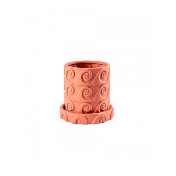 SELETTI Magna Graecia - ONDA Terracotta vase