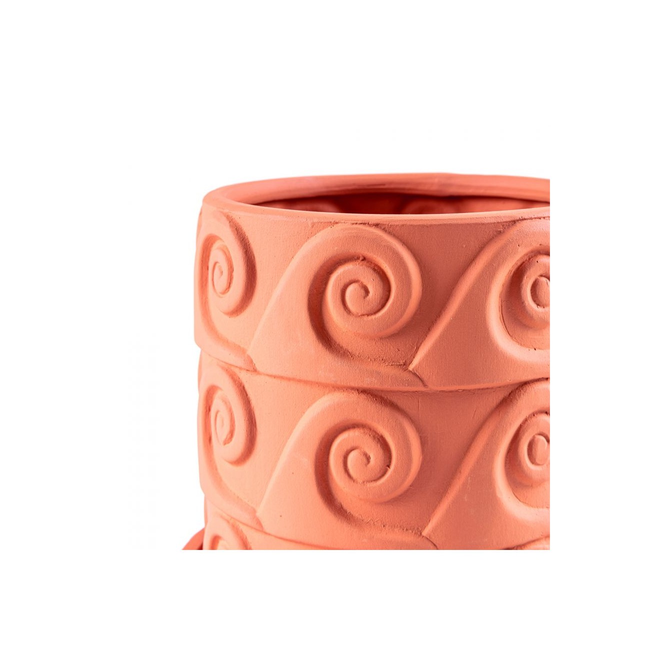 SELETTI Magna Graecia - ONDA Vaso in terracotta