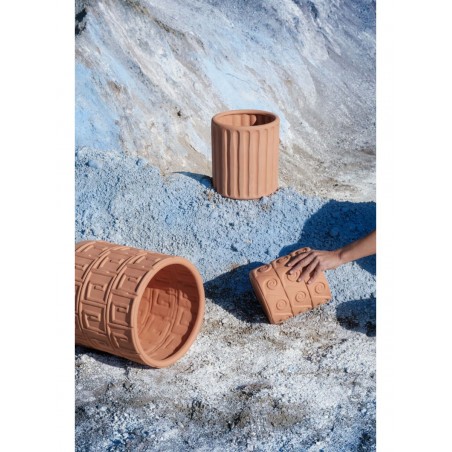 SELETTI Magna Graecia - ONDA Vaso in terracotta