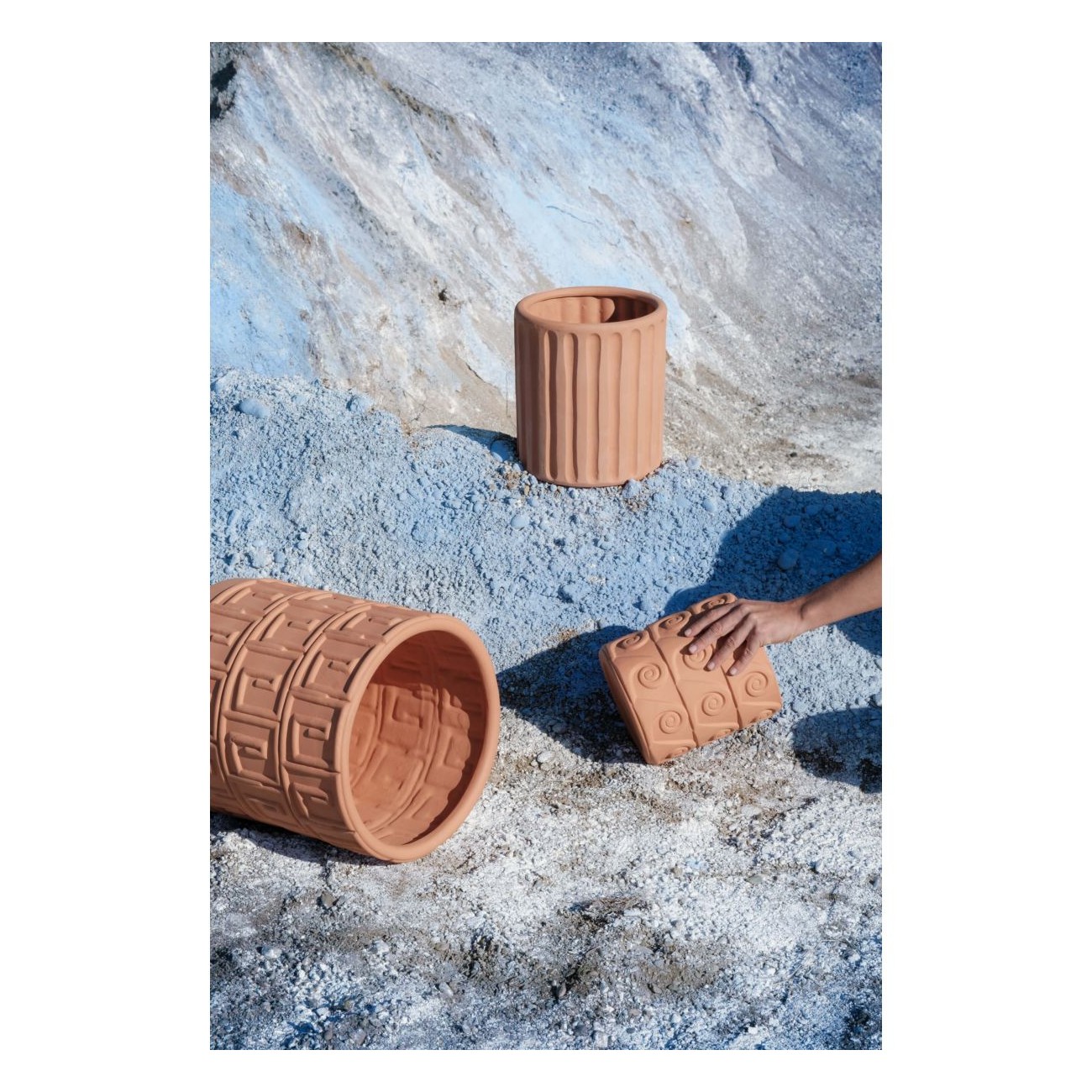 SELETTI Magna Graecia - Vase en terre cuite