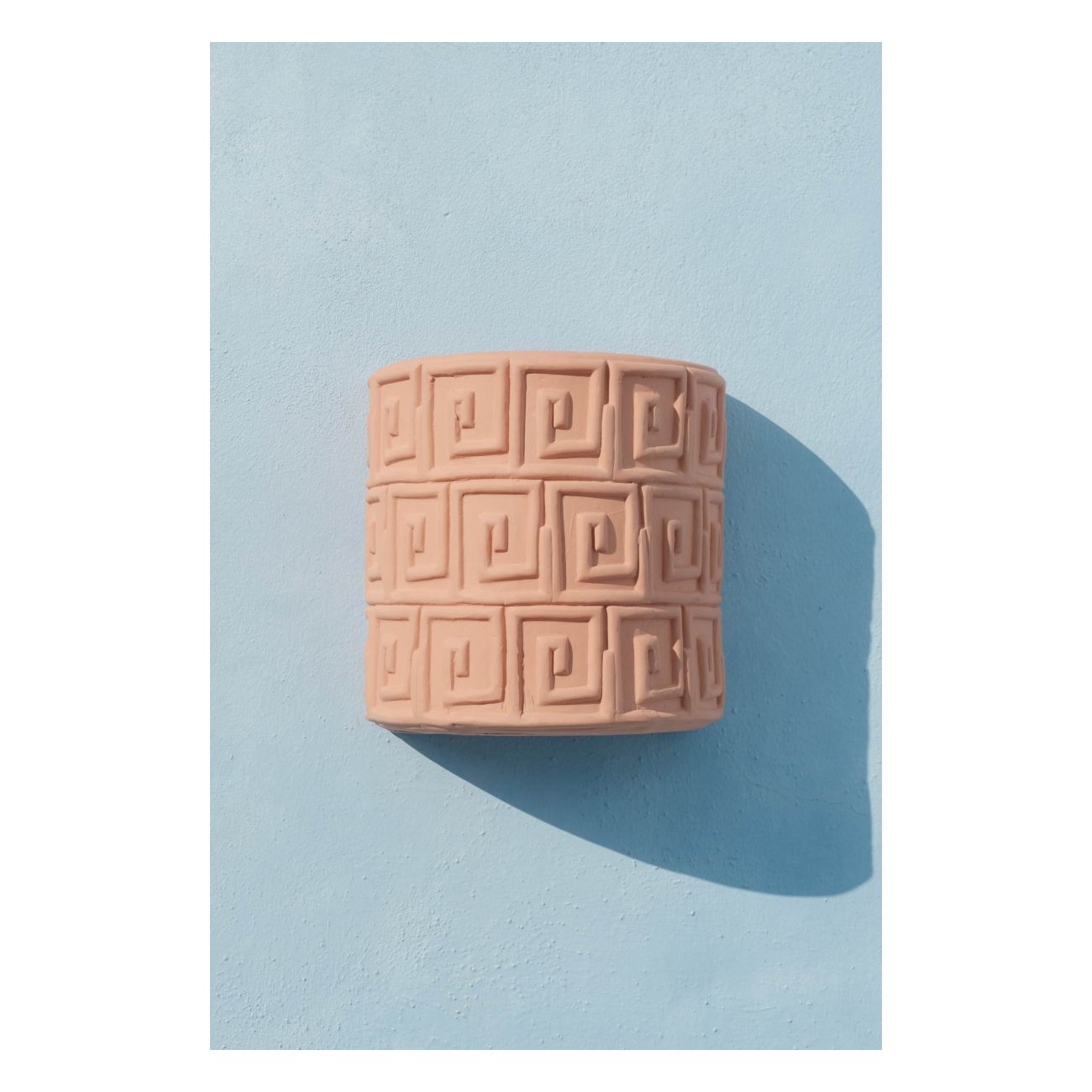 SELETTI Magna Graecia - Greche Vaso da parete in terracotta