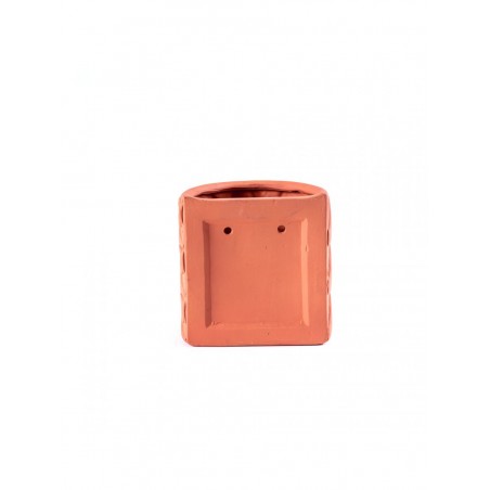 SELETTI Magna Graecia - ONDE Vaso da parete in terracotta