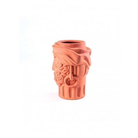 SELETTI Magna Graecia - MAN Terracotta vase