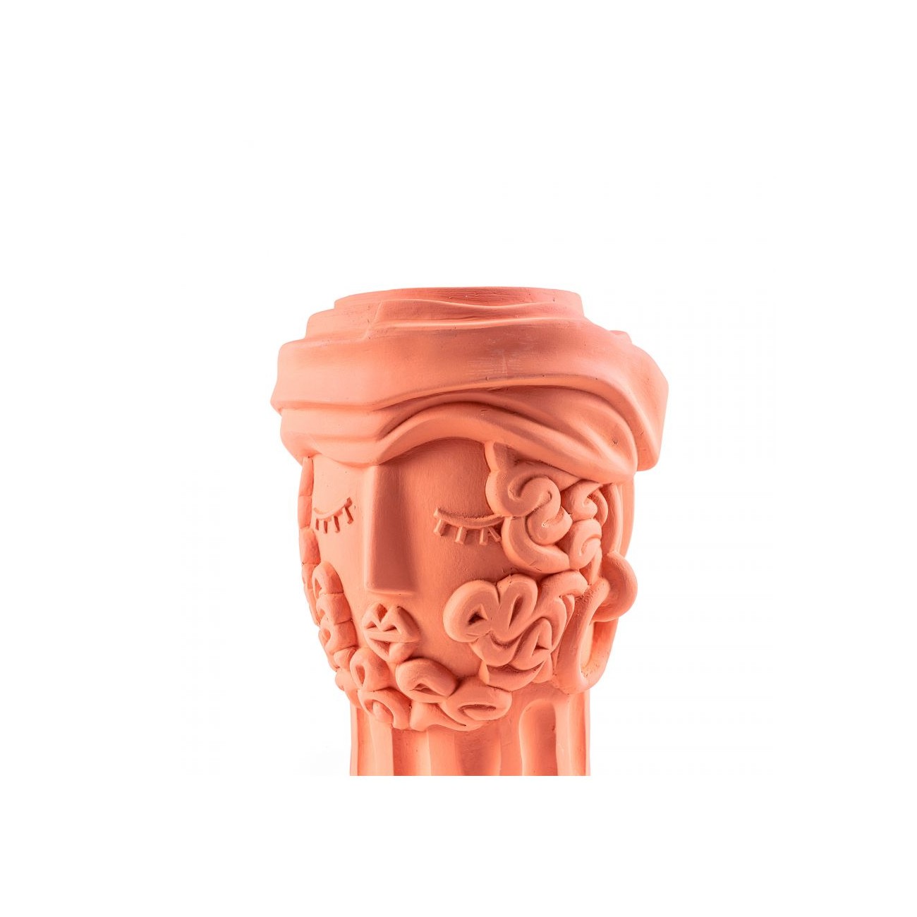 SELETTI Magna Graecia - MAN Vase en terre cuite