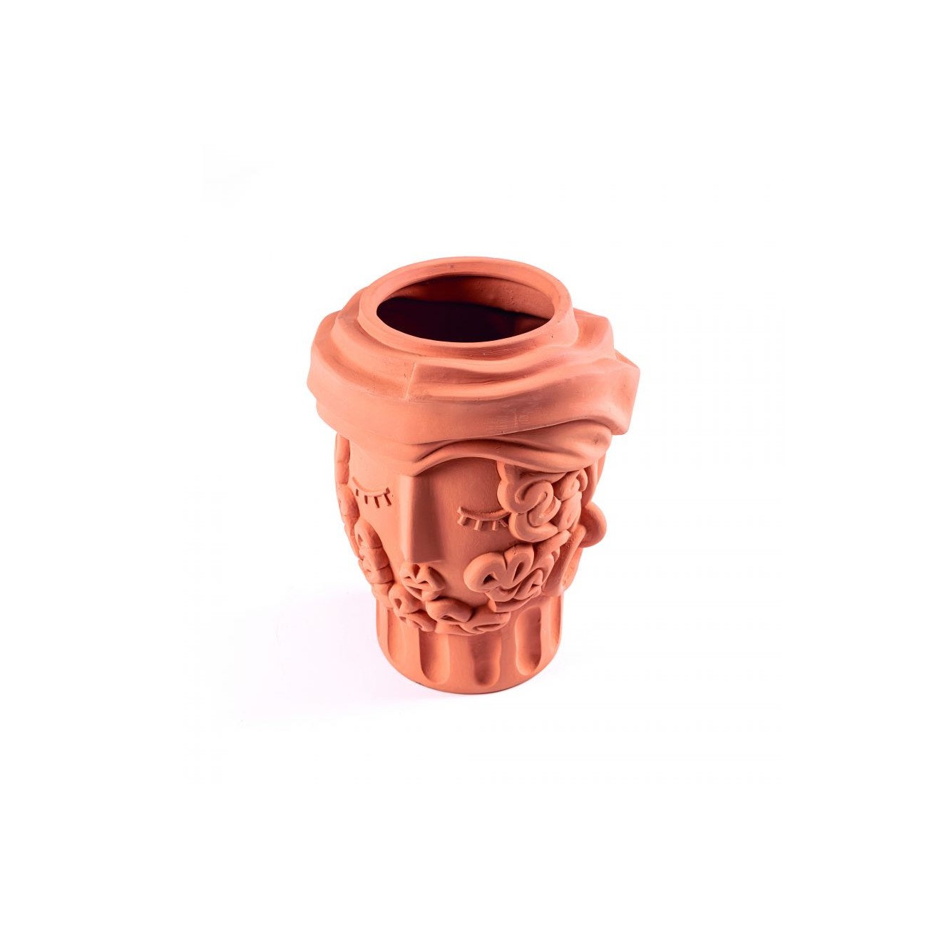 SELETTI Magna Graecia - MAN Terracotta vase