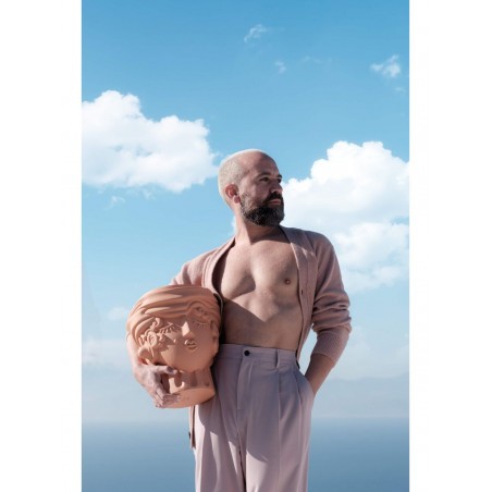 SELETTI Magna Graecia - WOMEN Vaso da parete in terracotta