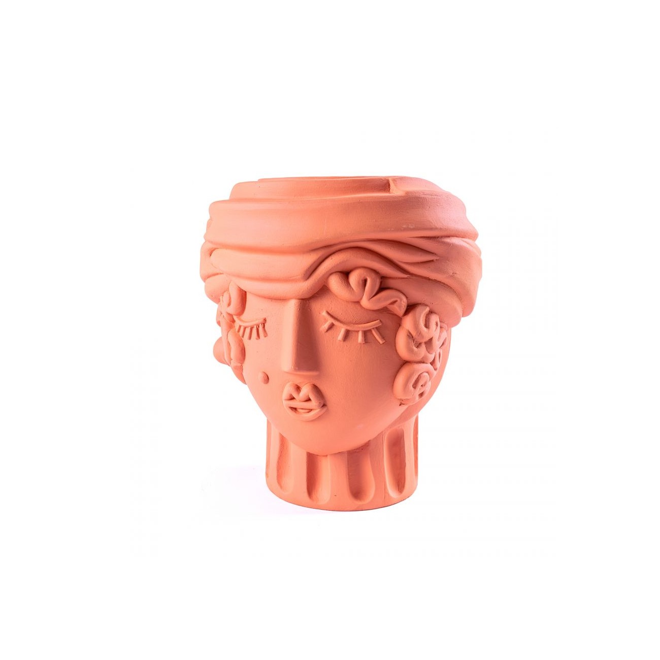 SELETTI Magna Graecia - WOMEN Vaso da parete in terracotta