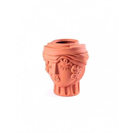 SELETTI Magna Graecia - WOMEN Vaso da parete in terracotta