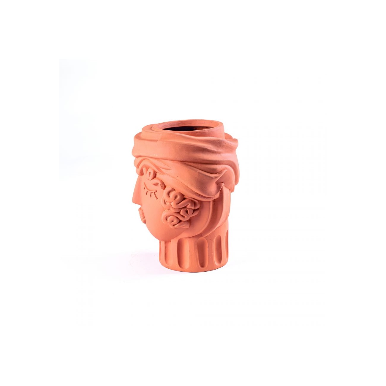 SELETTI Magna Graecia - WOMEN Terracotta wall vase