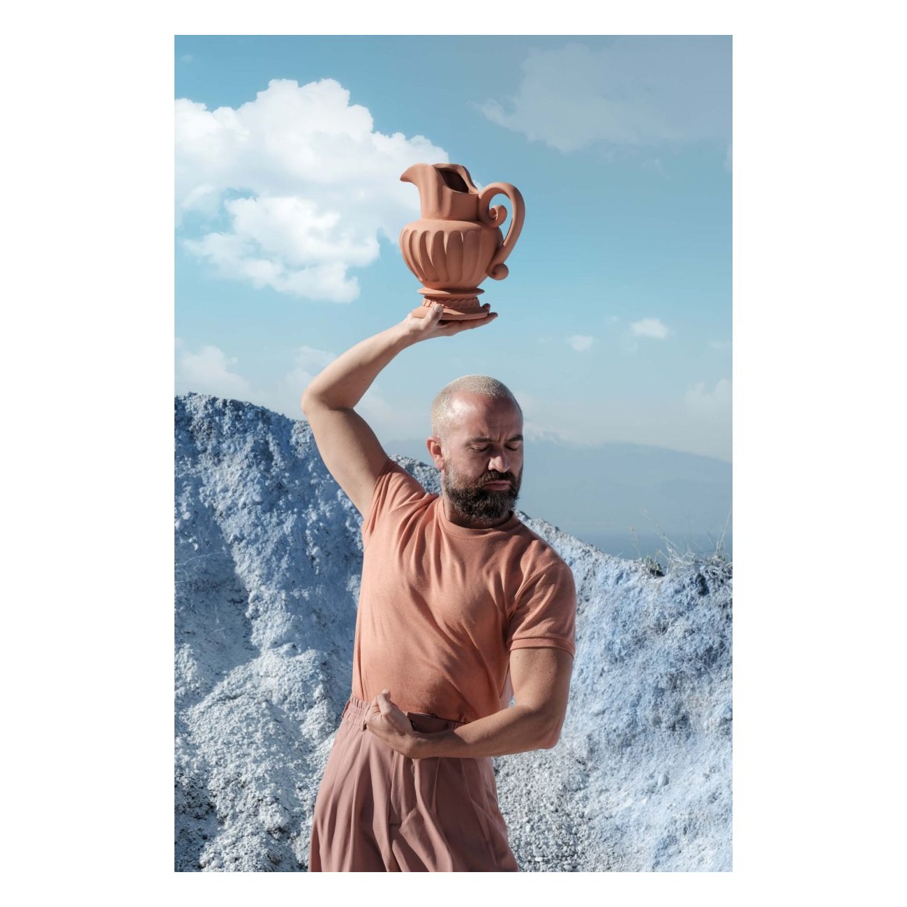 SELETTI Magna Graecia - CARAFE Terracotta Carafe