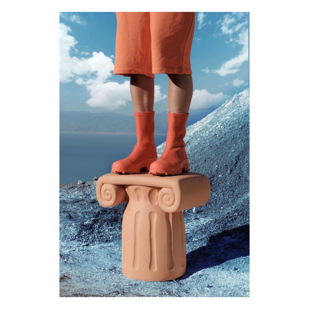 SELETTI Magna Graecia - Capitello Vaso di terracotta