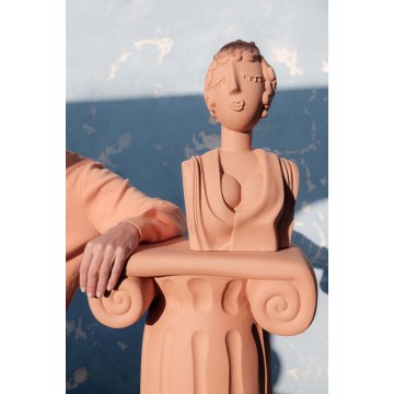 SELETTI Magna Graecia - POPPEA Terracotta bust