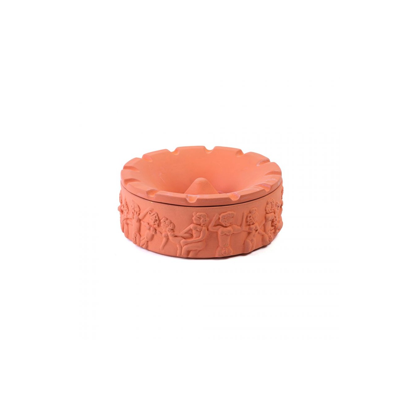 SELETTI Magna Graecia - Dialogues posacenere di terracotta