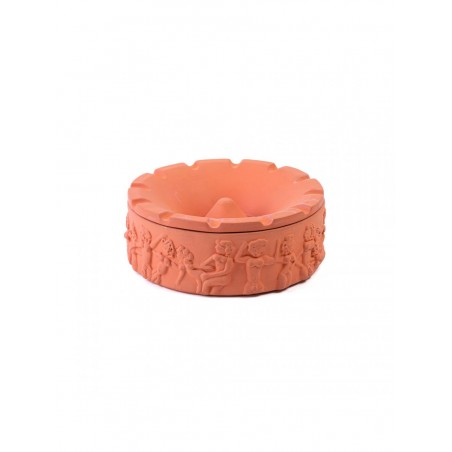 SELETTI Magna Graecia - Dialogues terracotta ashtray